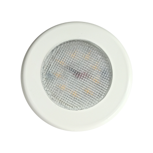 Ankastre Led Spot No.1 - Beyaz Çerçeve / Beyaz Işık